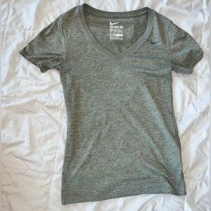 Nike grey workout tee